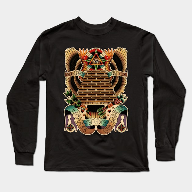 Illuminati Long Sleeve T-Shirt by Don Chuck Carvalho